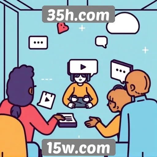 Recursos de comunidade no site 35h.com